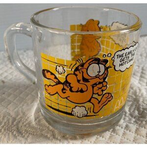 McDonald Garfield Otto United Feature Tile Coffee Mug 1978 The Early Cat